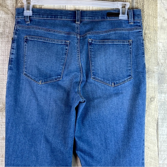 Lee Size 8 Petite Classic Fit 1889 Straight Leg Blue Medium Wash Jeans - Picture 8 of 14